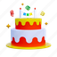 cake, birthday cake, dessert, birthday, candle, food, sweet, weddingcake 