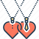 love pendant, love, pendant, necklace, accessories, jewellery, chain, romantic