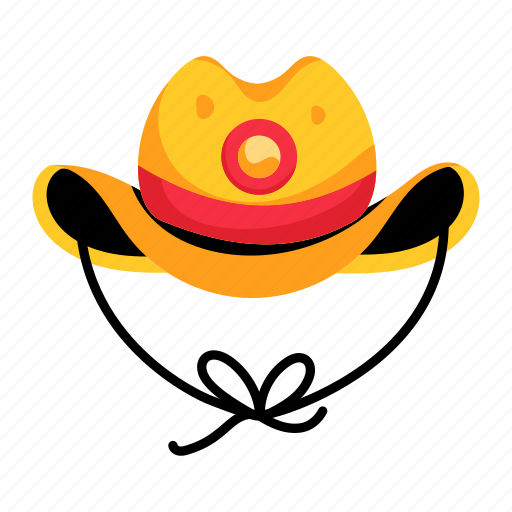 Cowboy hat, cowboy cap, ancient hat, western hat, straw hat icon - Download on Iconfinder
