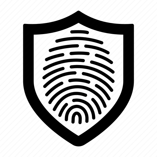 Fingrprint, security, protection, lock, secured icon - Download on Iconfinder