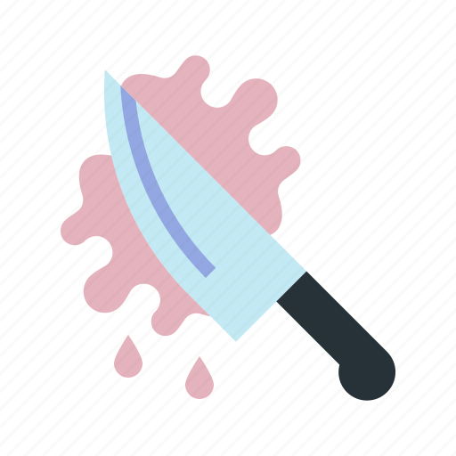 Knife, horror, kill, blood, weapon, sharp icon - Download on Iconfinder