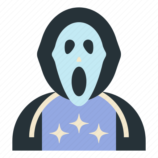 Scream, horror, fear, terror, halloween, spooky icon - Download on Iconfinder