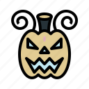jack, o, lantern, carving, horror, halloween, spooky, pumpkin
