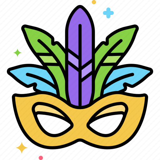 Mardi, gras, mask, festival icon - Download on Iconfinder