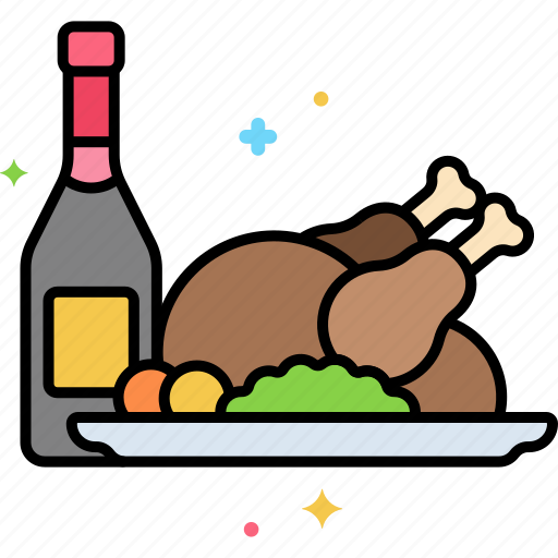 Thanksgiving, turkey, holiday icon - Download on Iconfinder