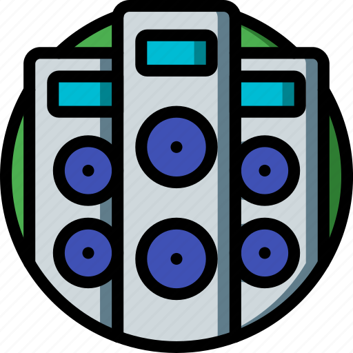Concert, festival, music, speakers icon - Download on Iconfinder