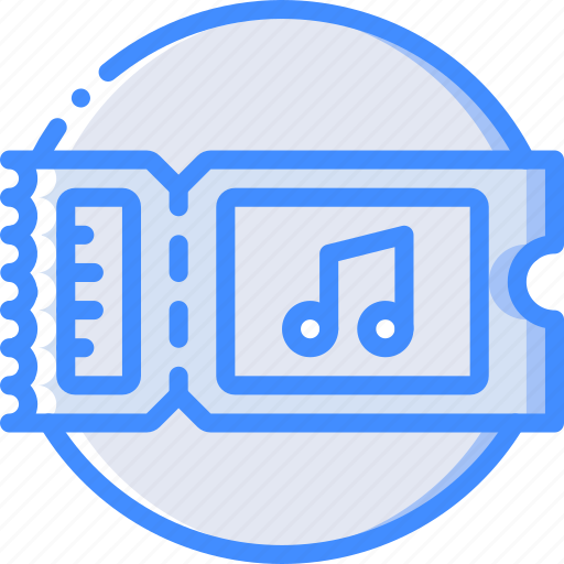 Concert, festival, music, ticket icon - Download on Iconfinder