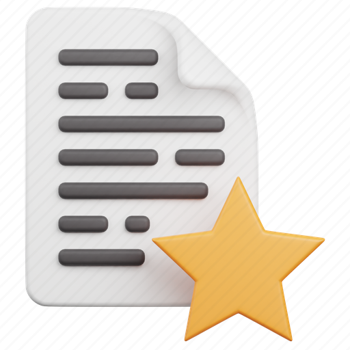 File, document, data, favorite, star, like, rating icon - Download on Iconfinder