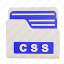 css, file, folder, code, archive, web, document, extension, data