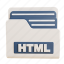 html, file, folder, extension, data, code, archive, web, document