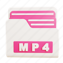 mp4, file, folder, files, archive, document, storage, extension, data
