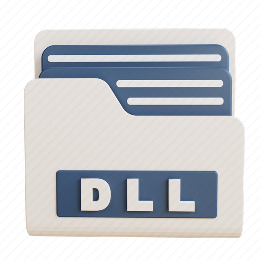 Dll, file, folder, archive, document, storage, extension icon - Download on Iconfinder