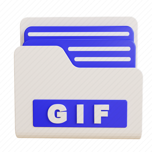 Gif, file, folder, archive, document, storage, extension icon - Download on Iconfinder