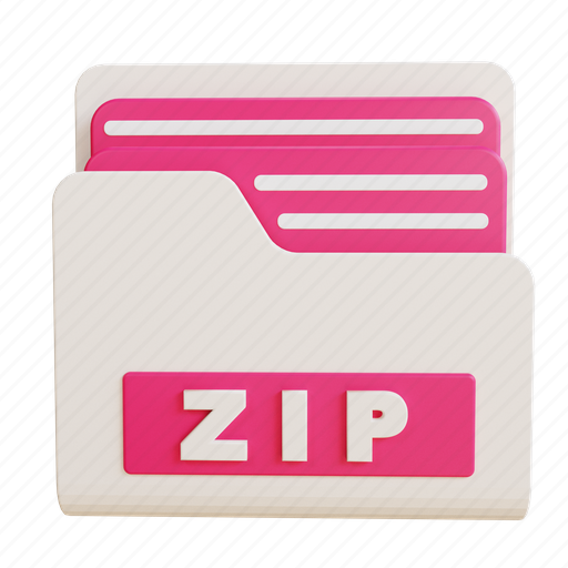 Zip, file, folder, archive, document, storage, compressed icon - Download on Iconfinder