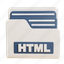 html, file, folder, extension, data, code, archive, web, document 