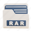 rar, file, folder, archive, document, extension, data, format 
