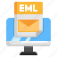 file, eml, files, folders, format, extension, email 