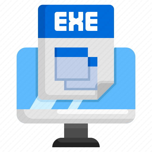 File, exe, extension, format icon - Download on Iconfinder