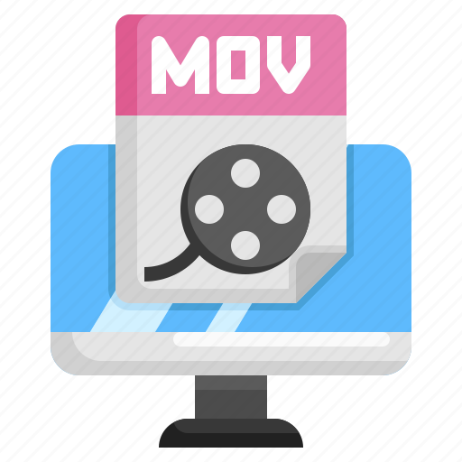 File, mov, files, folders, ui, music, multimedia icon - Download on Iconfinder