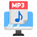 file, mp3, music, note, musical, files, folders, extension