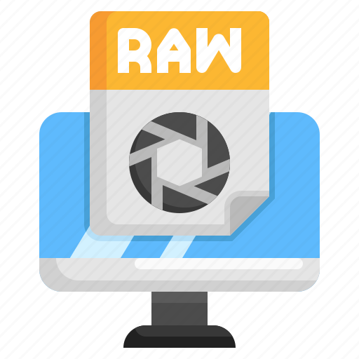 File, raw, image, files, folders, extension icon - Download on Iconfinder