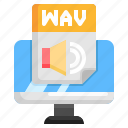 file, wav, music, multimedia, mav, extension, format