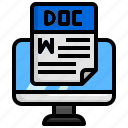 file, doc, microsoft, word, document, files, folders
