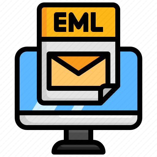 File, eml, files, folders, format, extension, email icon - Download on Iconfinder