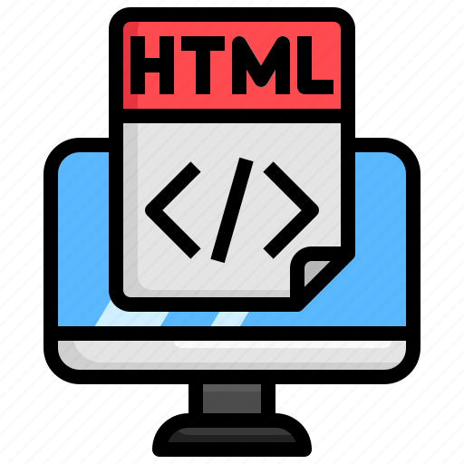 File, html, code, format, extension icon - Download on Iconfinder