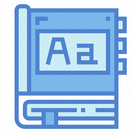 Dictionary, education, english, manual icon - Download on Iconfinder