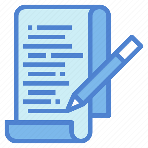 Document, file, paper, writing icon - Download on Iconfinder