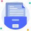 box file, document, archive, storage, files, file, business, office 