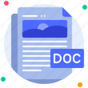 doc, file, document, format, extension, business, office