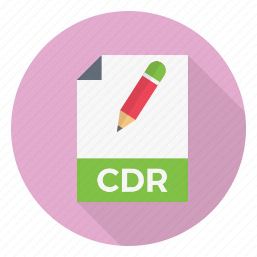 Cdr, document, edit, file, format icon - Download on Iconfinder