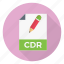 cdr, document, edit, file, format 