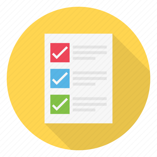 Checklist, document, file, page, tasklist icon - Download on Iconfinder