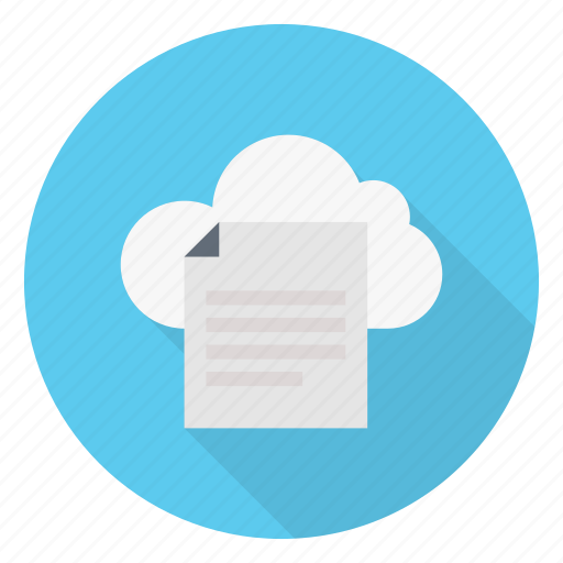 Cloud, document, files, online, storage icon - Download on Iconfinder