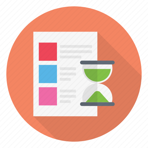 Deadline, document, file, form, stopwatch icon - Download on Iconfinder