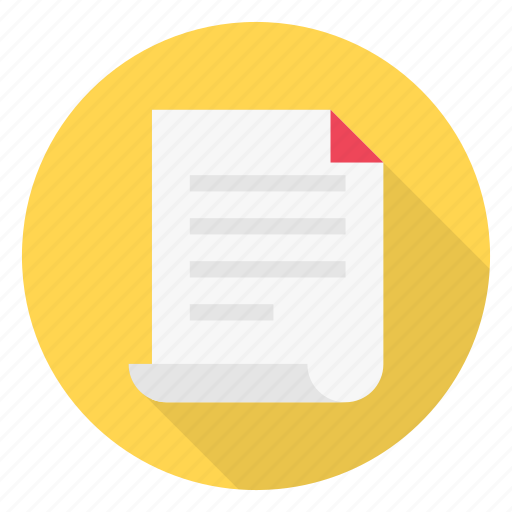 Document, file, paper, records, sheet icon - Download on Iconfinder