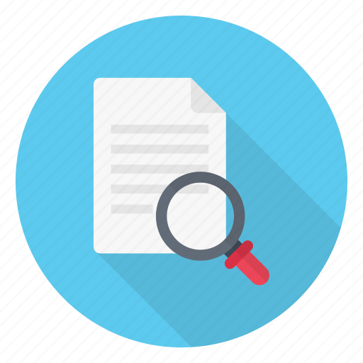 Document, file, find, magnifier, search icon - Download on Iconfinder