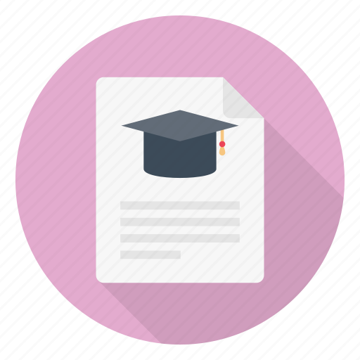 Certificate, degree, diploma, document, file icon - Download on Iconfinder