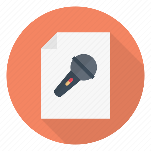 Audio, document, file, format, media icon - Download on Iconfinder