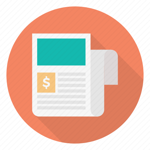Bill, document, dollar, invoice, tax icon - Download on Iconfinder