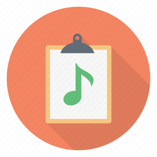 Clipboard, document, files, media, music icon - Download on Iconfinder