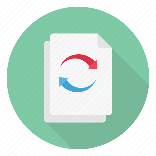 Document, file, page, refresh, reload icon - Download on Iconfinder