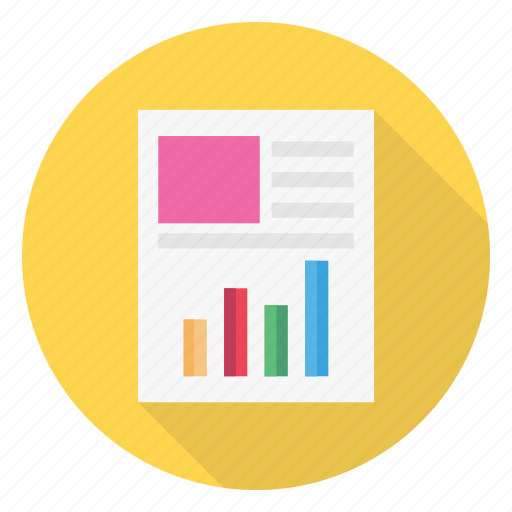 Chart, document, graph, report, statistics icon - Download on Iconfinder