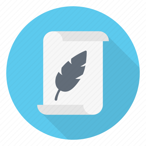 Document, edit, feather, page, write icon - Download on Iconfinder