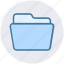 archive, documents, empty folder, folder, folder open, office 