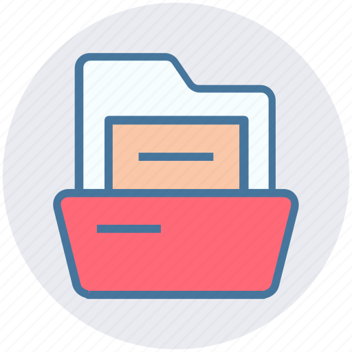 Archive, documents, folder, folder open, office, storage icon - Download on Iconfinder