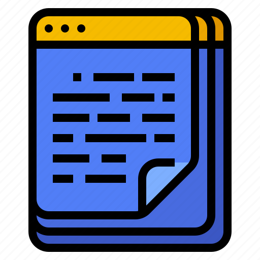Document, file, paper, text, txt icon - Download on Iconfinder